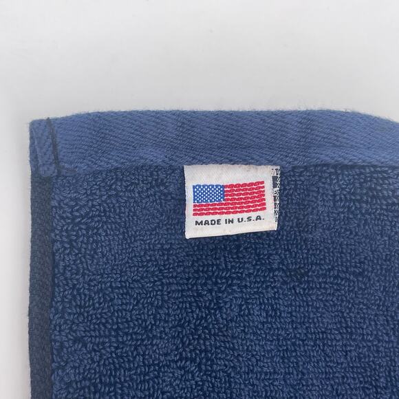 TWO UAW Region 2B Golf Towels Ken Lortz Director Red Blue Ford GM Chrysler - Picture 6 of 9